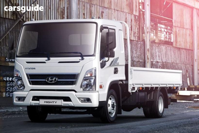2026 Hyundai Trucks Mighty Cab Chassis Ex6 Steel Tray (Swb)