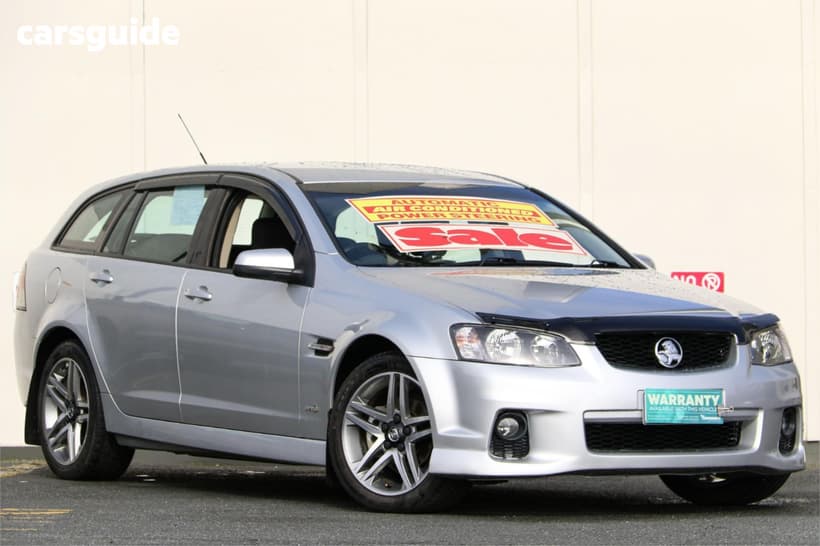 Silver 2011 Holden Commodore Sportswagon Sv6