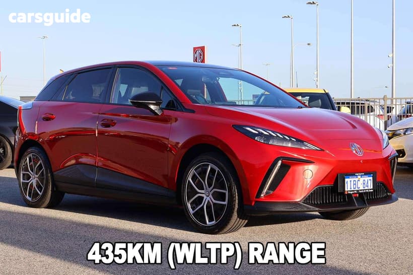 Red 2023 MG MG4 Hatchback Essence 64