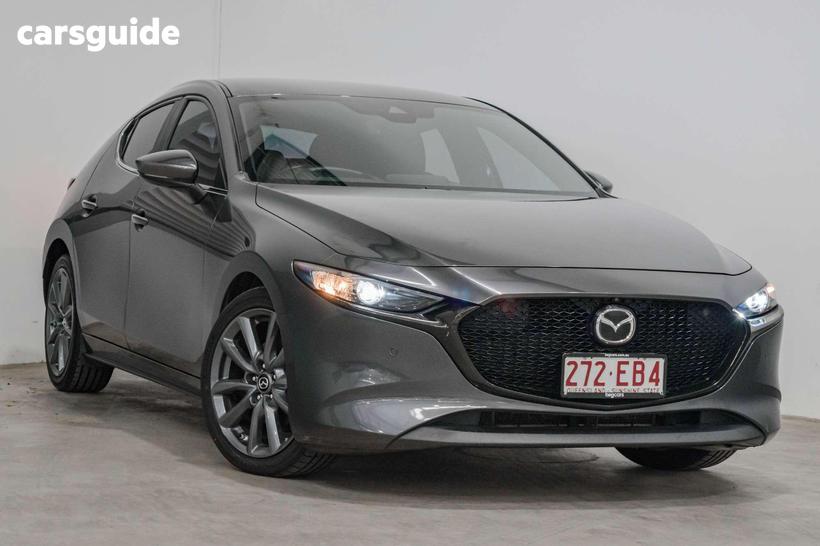 Grey 2022 Mazda 3 Hatchback G20 Evolve Vision