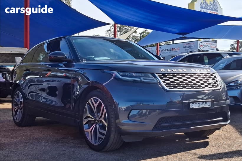 Grey 2017 Land Rover Range Rover Velar SUV D300 S 4WD
