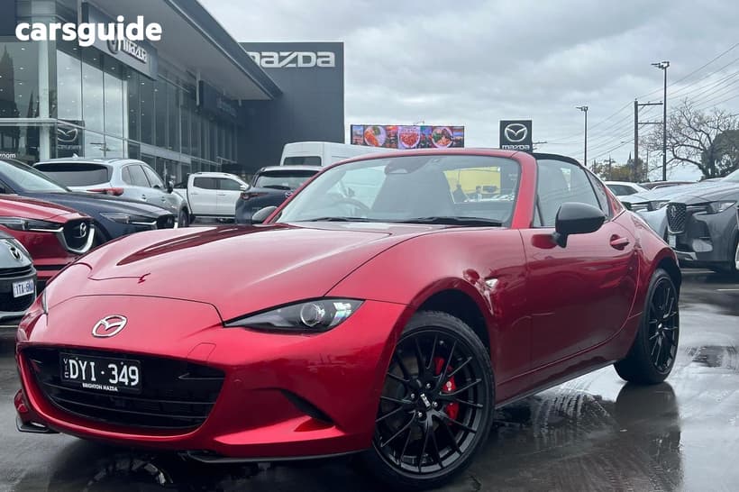 Red 2026 Mazda MX-5 Convertible G20 Roadster Gt Rs