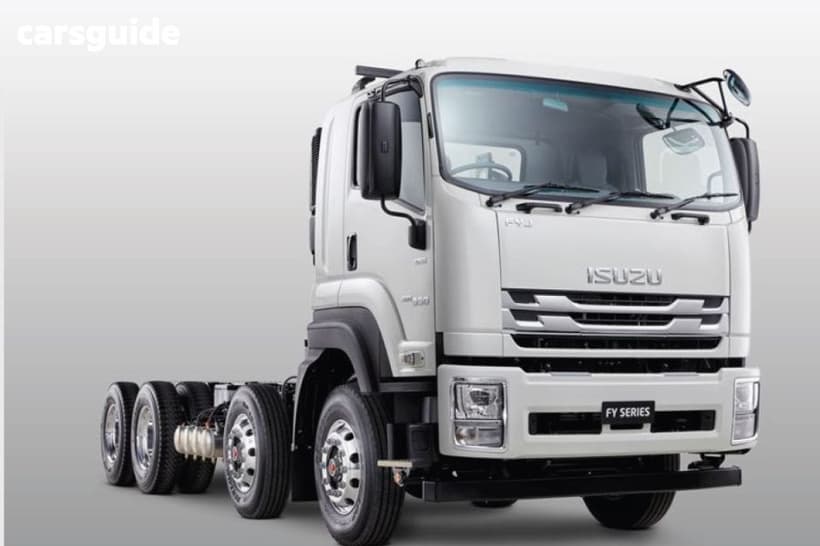 2026 Isuzu FYJ Cab Chassis 300-350 Agitator