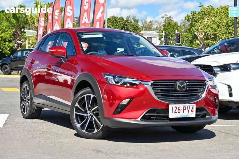 Red 2026 Mazda CX-3 Wagon G20 Evolve