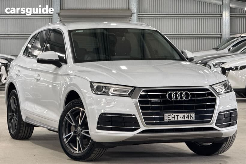 White 2019 Audi Q5 Wagon 45 Tfsi Quattro Design