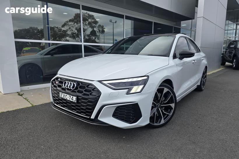 White 2022 Audi S3 Sedan 2.0 Tfsi Quattro
