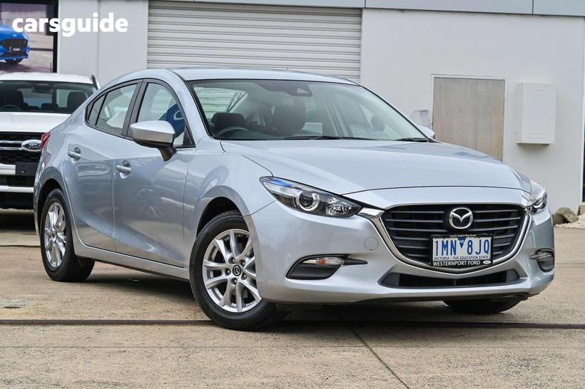Silver 2017 Mazda 3 Sedan Neo
