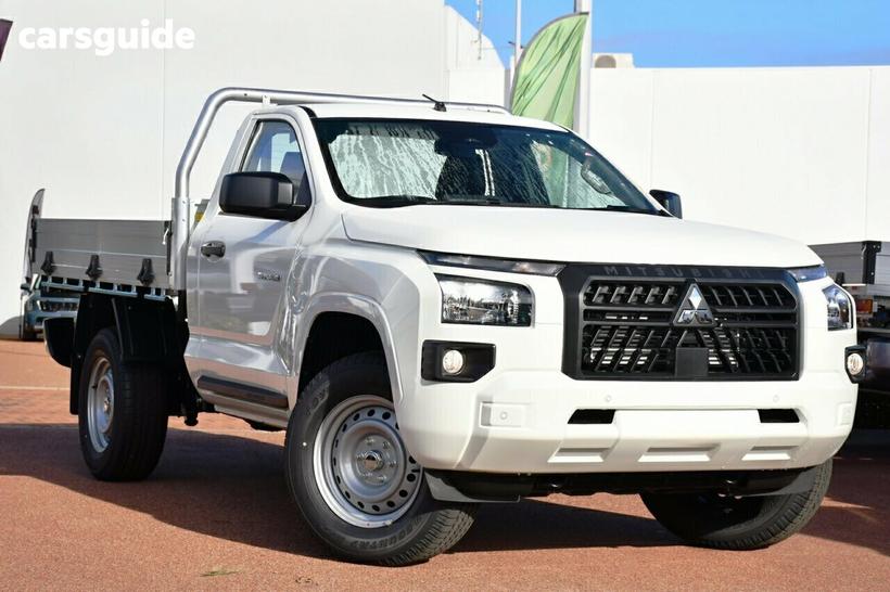 White 2026 Mitsubishi Triton Cab Chassis Glx (4X2)