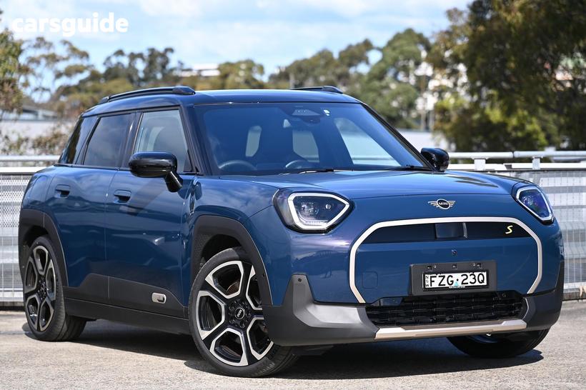 Blue 2025 Mini Aceman Hatchback Se