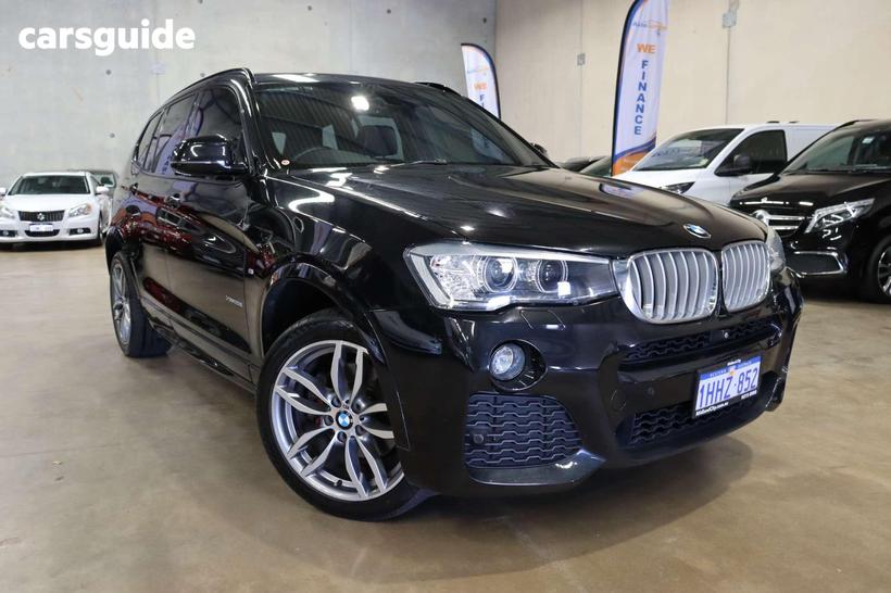 Black 2015 BMW X3 Wagon Xdrive 28I