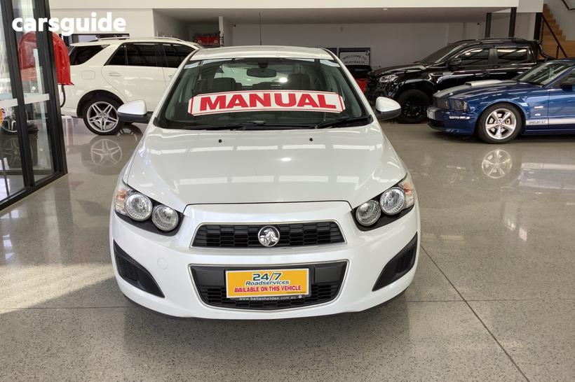 White 2013 Holden Barina Hatchback Cd