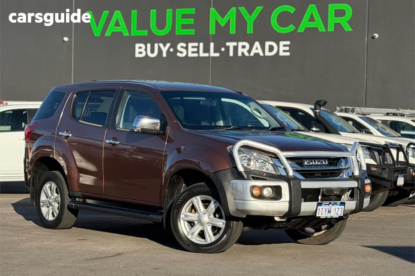 Bronze 2017 Isuzu MU-X Wagon Ls-U (4X4)