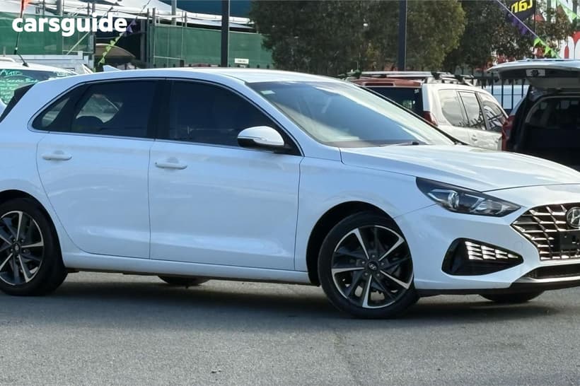 White 2020 Hyundai I30 Hatchback Active