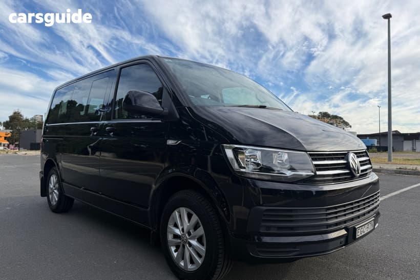 Black 2019 Volkswagen Multivan Wagon Comfortline Tdi340