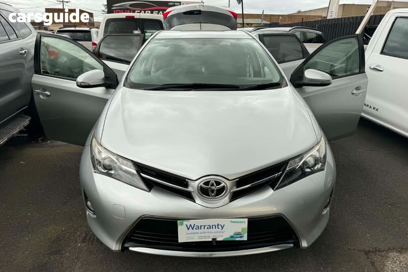 Silver 2013 Toyota Corolla Hatchback Ascent Sport