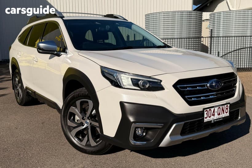 White 2022 Subaru Outback Wagon Awd Touring