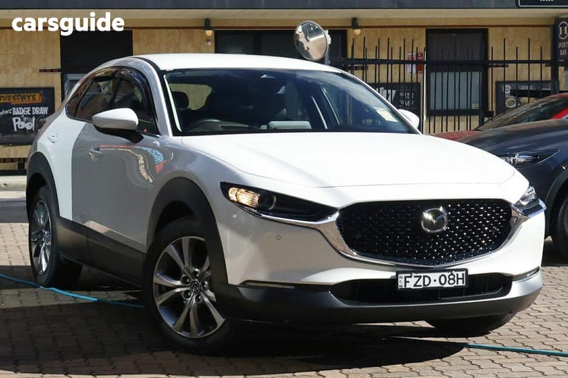 White 2025 Mazda CX-30 Wagon G20 Touring Vision (Fwd)