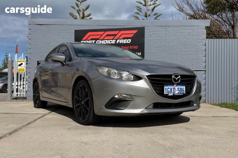Silver 2014 Mazda 3 Sedan Touring
