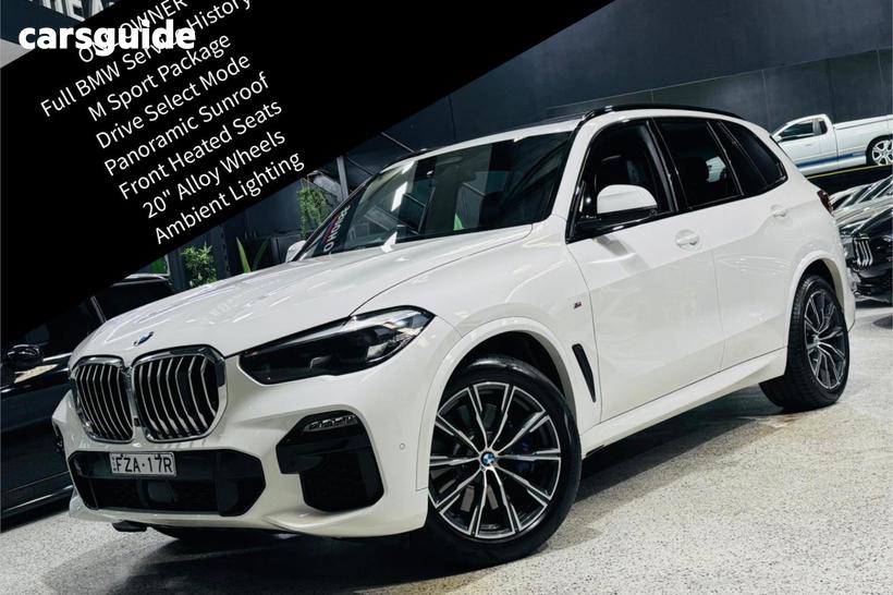 White 2020 BMW X5 Wagon Xdrive 30D