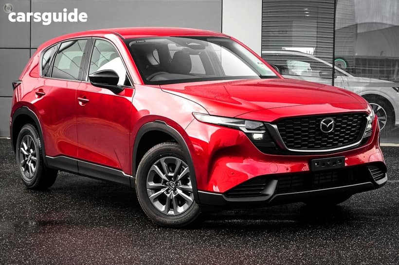 Red 2026 Mazda CX-5 Wagon G25 Evolve (Awd)