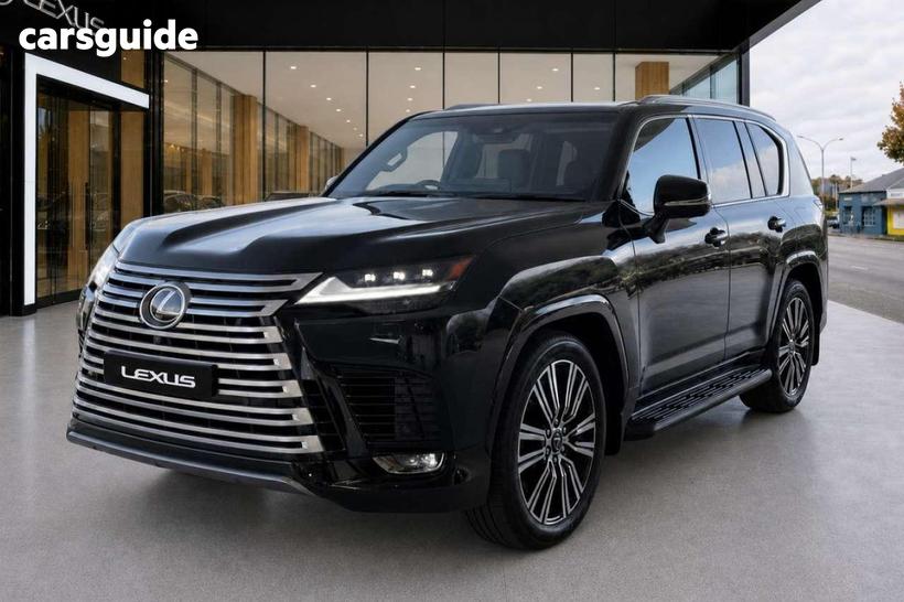 Black 2025 Lexus LX600 Wagon Sports Luxury
