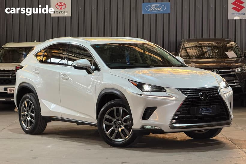 White 2018 Lexus NX SUV LUXURY (FWD) AGZ10R MY17