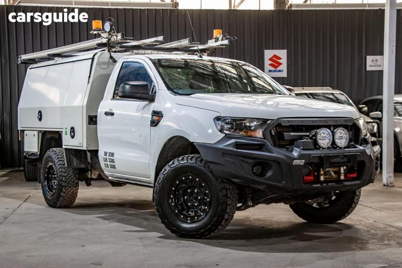 White 2018 Ford Ranger Cab Chassis Xl 3.2 (4X4)