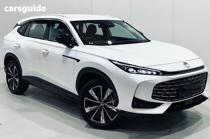 White 2025 MG HS Wagon Excite