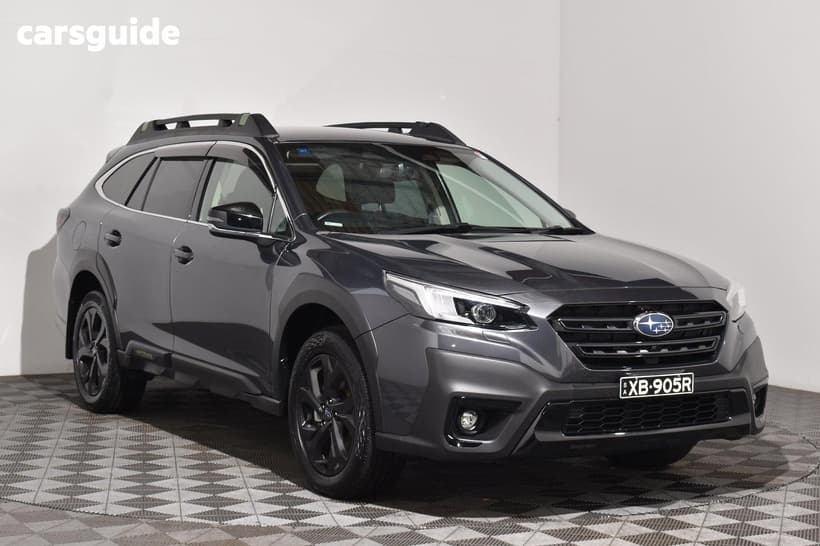Grey 2021 Subaru Outback Wagon Awd Sport