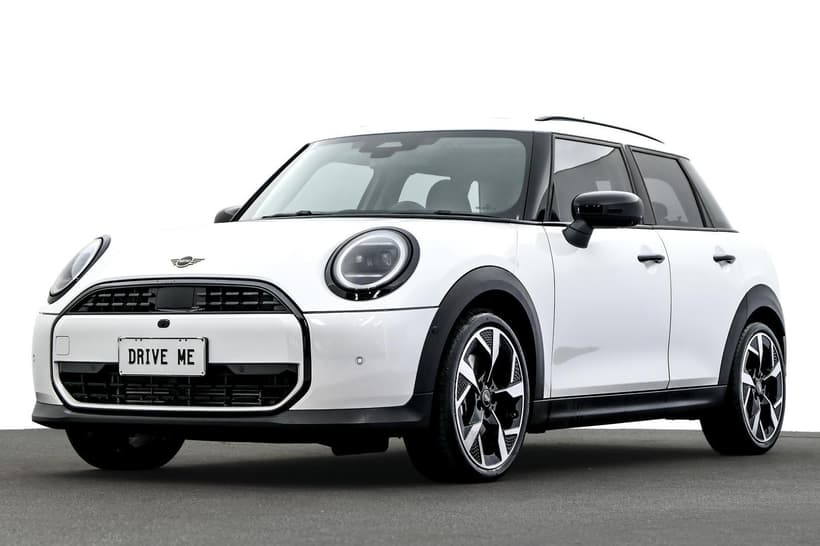 White 2025 Mini Cooper Hatch C CORE F