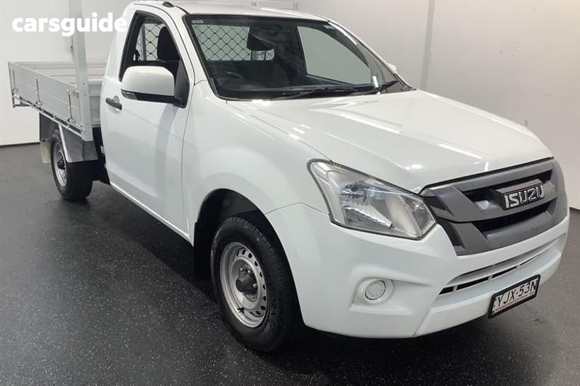 White 2018 Isuzu D-MAX Cab Chassis Sx (4X2)