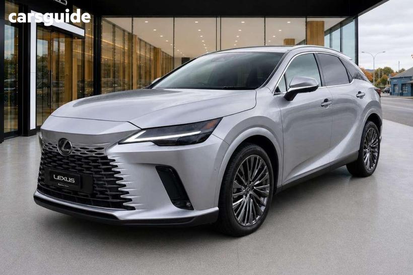 Silver 2025 Lexus Rx450H+ Wagon Sports Luxury Awd Hybrid