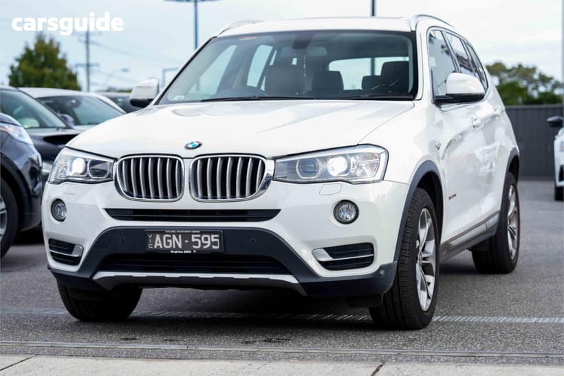 White 2015 BMW X3 Wagon Xdrive 20D