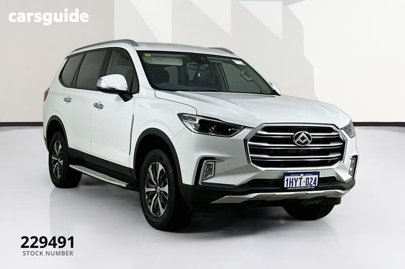 White 2023 LDV D90 Wagon (2Wd)