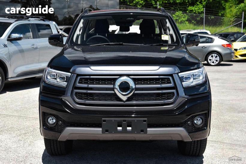 Black 2026 GWM Cannon Dual Cab Utility Lux (4X4)