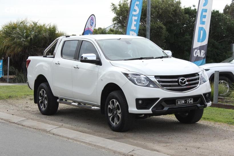 White 2018 Mazda BT-50 Dual Cab Utility Xtr (4X2)