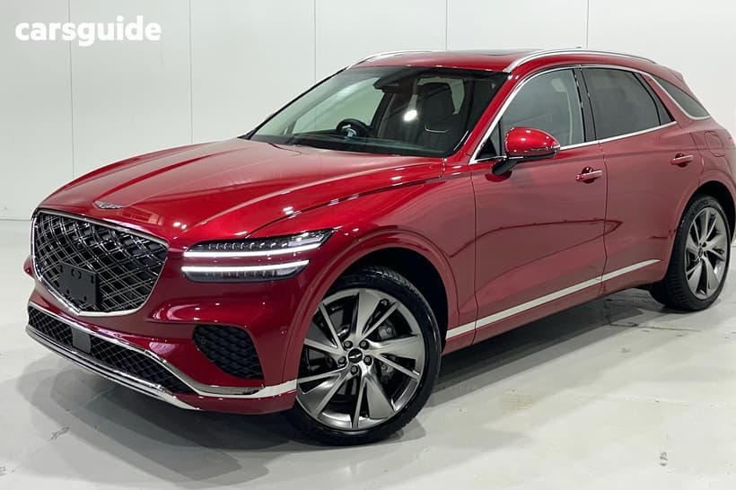 Red 2024 Genesis GV70 Wagon 3.5T Awd Signature