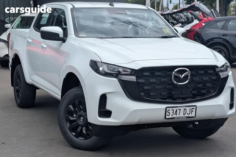 White 2025 Mazda BT-50 Dual Cab Pick-up Xs (4X4)