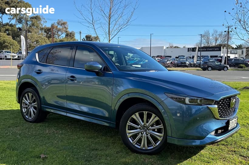 Blue 2023 Mazda CX-5 Wagon G25 Akera (Awd)