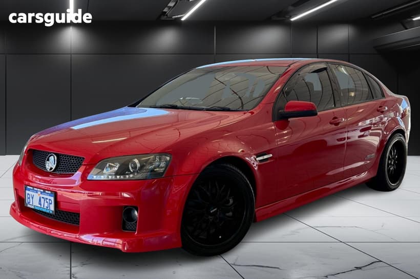 Red 2010 Holden Commodore Sedan Ss