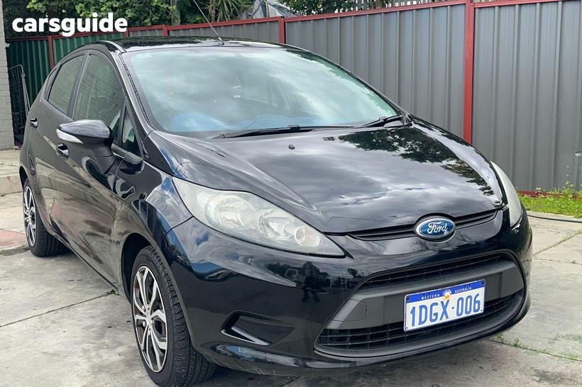 Black 2009 Ford Fiesta Hatchback Lx