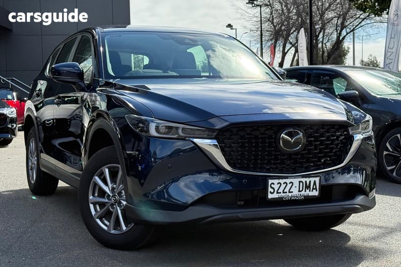 Blue 2026 Mazda CX-5 Wagon G25 Maxx Sport (Fwd)