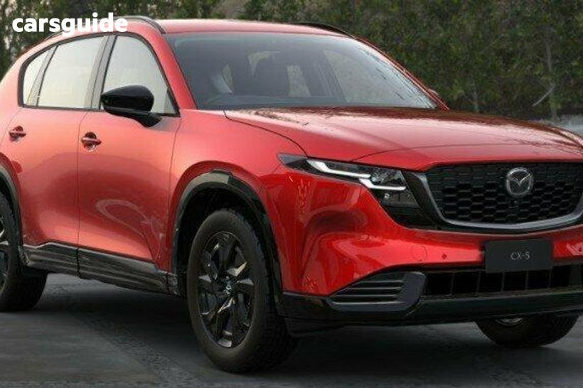 Red 2026 Mazda CX-5 Wagon G25 Akera (Awd)