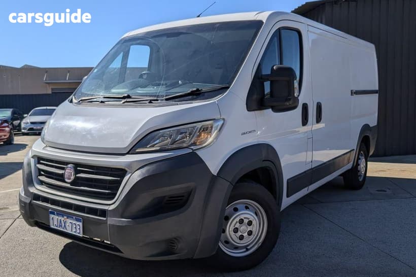 White 2018 Fiat Ducato Van Swb/Low