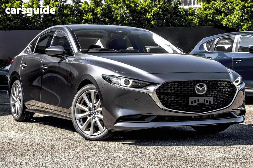 Grey 2025 Mazda 3 Sedan G25 Astina