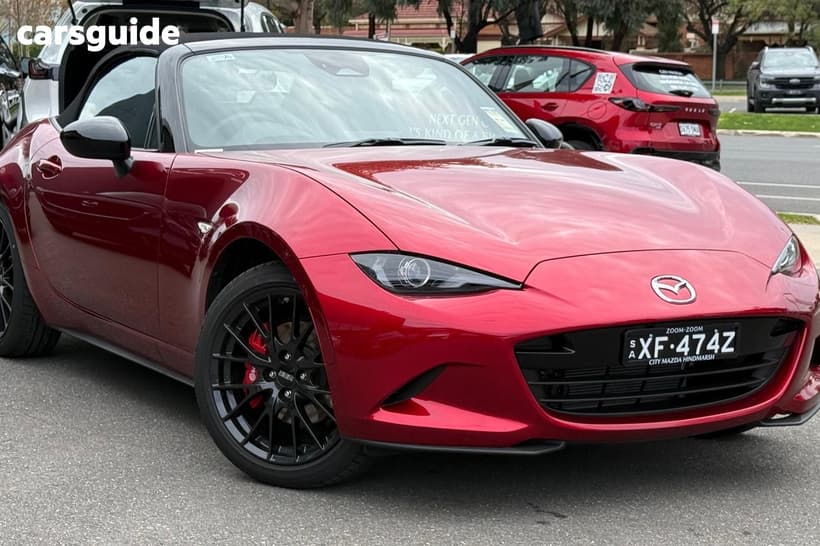 Red 2026 Mazda MX-5 Convertible G20 Roadster Gt Rs