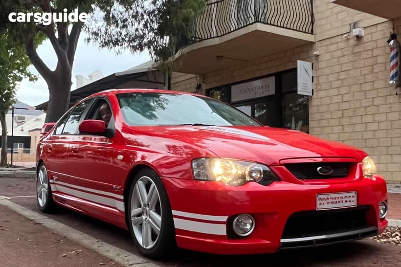 Red 2004 FPV GT Sedan BA R