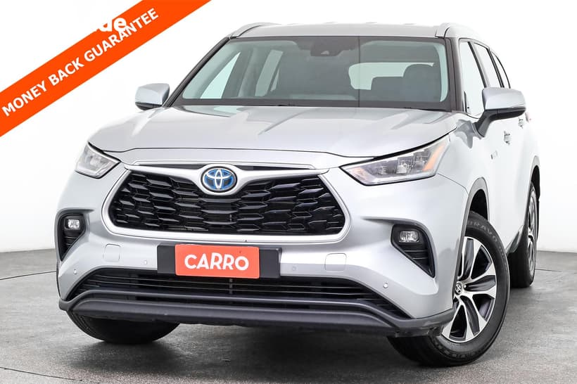 Silver 2024 Toyota Kluger Wagon Gxl Hybrid Awd