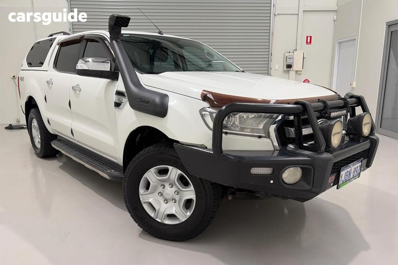 White 2016 Ford Ranger Dual Cab Utility Xlt 3.2 (4X4)