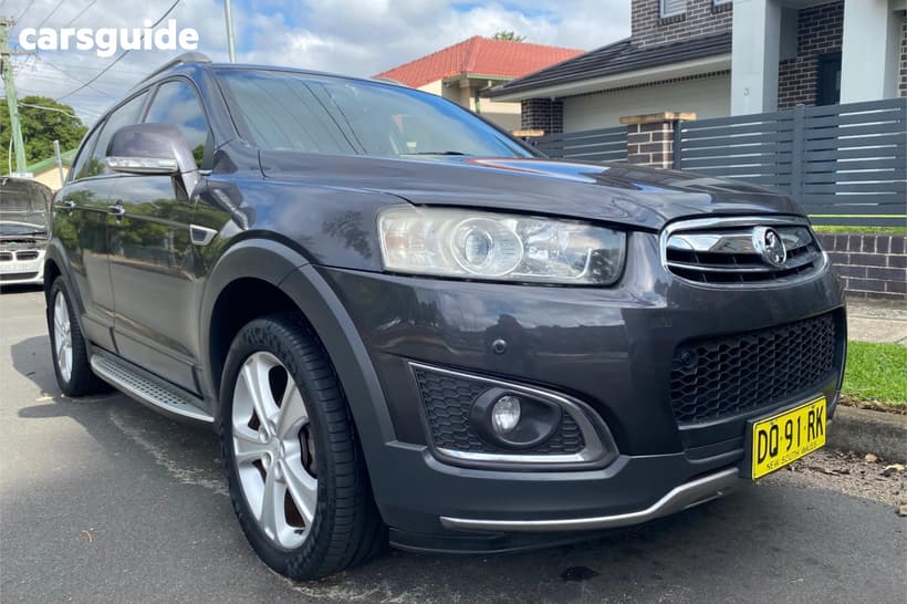 Grey 2013 Holden Captiva Wagon 7 Ltz (4X4)